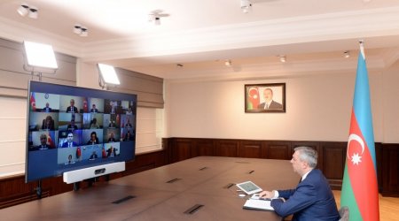 Dövlət Qulluğunu İdarəetmə Şurasının yeni tərkibdə İLK İCLASI - FOTO