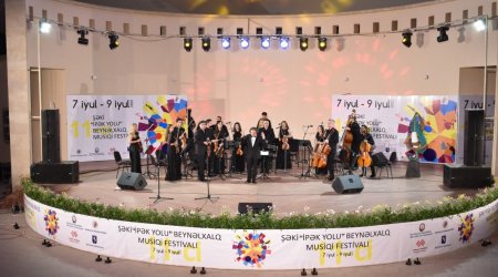 Şəki “İpək Yolu” XI Beynəlxalq Musiqi Festivalı başa çatdı