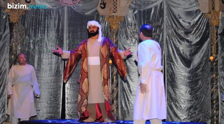 Sumqayıt Dövlət Dram Teatrı mövsümü “Xəzinə” ilə bitirdi - FOTO