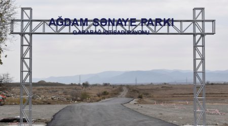 Ağdam sənaye parkında infrastruktur tikintisinə başlanacaq – Bu tarixdə 