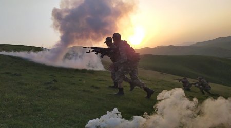 “Hərbi vəzifəlilərin təlim toplanışı davam edir” – MN - FOTO