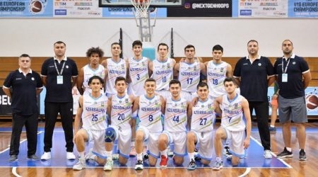 Azərbaycan basketbolçuları Avropa çempionatında bürünc medal qazandı