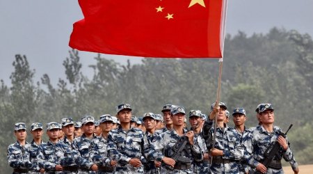Çin ordusu hərəkətə keçdi - TAYVAN MÜHASİRƏYƏ ALINIR - FOTO