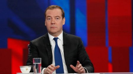 Medvedev QƏRBİ ittiham etdi: “Məqsədləri Rusiyanı məhv etməkdir”