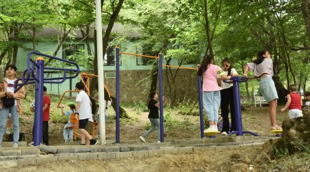 Şəhid övladları üçün yay düşərgəsinin ikinci mərhələsi başladı - FOTO