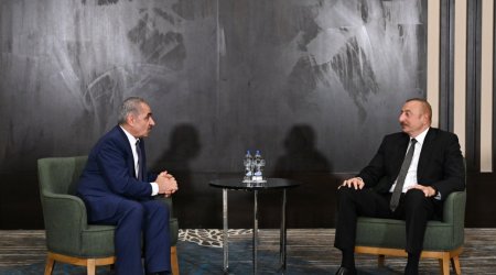 Prezident İlham Əliyev Konyada Fələstinin Baş nazirini qəbul etdi - YENİLƏNİB/FOTO 