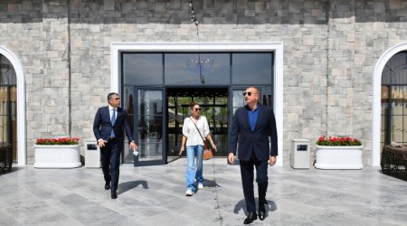 Prezident və xanımı İsmayıllıda “Basqal Resort & Spa” otelinin açılışında - YENİLƏNİB - FOTO/VİDEO