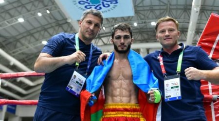 İSLAMİADA: Azərbaycan kikboksçusu qızıl medal qazandı