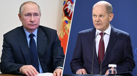 Putin Şolzu inandırmağa çalışıb: “Ukrayna və Belarus müstəqil dövlət olmamalıdır”