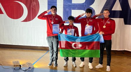 Boksçularımız beynəlxalq turnirdə 4 medal qazandı – FOTO 
