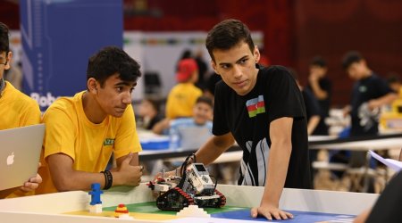 Bakıda V Robot Olimpiadası keçirilir - FOTO
