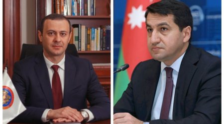 Prezidentin köməkçisi Armen Qriqoryanla müzakirə olunan məsələləri açıqladı