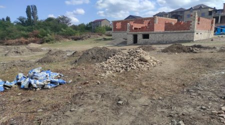 Quba Soyqırımı Memorial Kompleksinin ərazisində qanunsuz tikinti dayandırıldı - FOTO