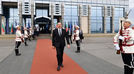 Moldova mətbuatı İlham Əliyevin Bolqarıstana səfərini geniş işıqlandırdı - FOTO