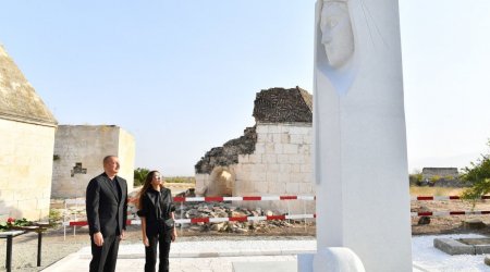 Prezidentə Pənahəli xanın sarayı və İmarət Kompleksindəki işlər barədə MƏLUMAT VERİLDİ - YENİLƏNİB - FOTO