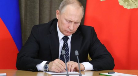 Putin Zaporojye AES-in Rusiyaya verilməsi haqqında fərman imzaladı