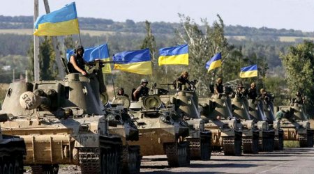 Ukrayna ordusu Luqansk vilayətində daha bir kəndi azad etdi