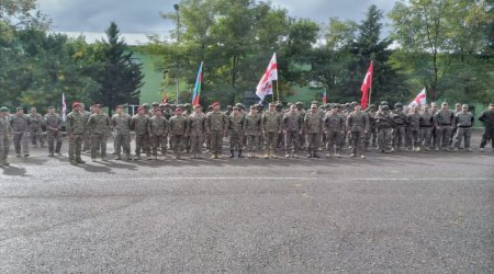 Türkiyə, Azərbaycan və Gürcüstan xüsusi təyinatlılarının təlimləri başladı - FOTO