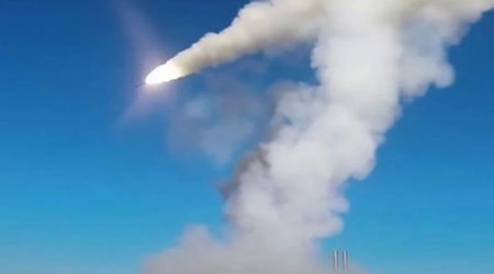 Rusiya Ukraynaya raket zərbələri endirdi –  Kiyev işıqsız qaldı - VİDEO