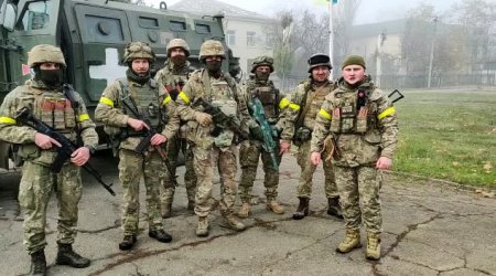 Ukrayna ordusu bu şəhəri işğaldan azad etdi - VİDEO