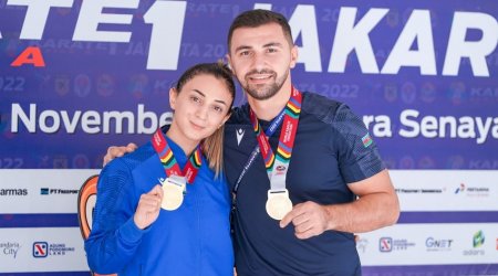 Azərbaycanın 2 karateçisi beynəlxalq turnirdə bürünc medal qazandı