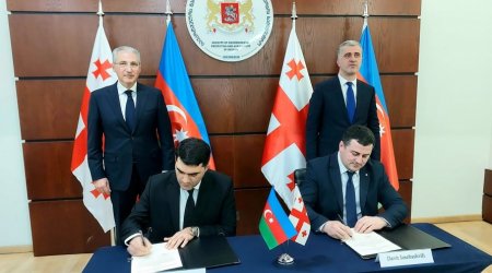 Azərbaycanla Gürcüstan arasında memorandum imzalandı