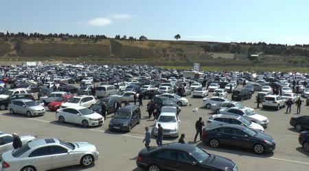 Maşın bazarında durğunluq yaranıb - VİDEO