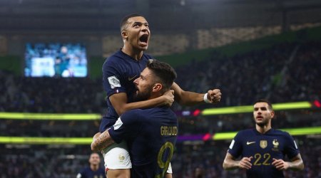 DÇ-2022: Fransa Polşanı məğlub edərək 1/4 finala yüksəldi - VİDEO