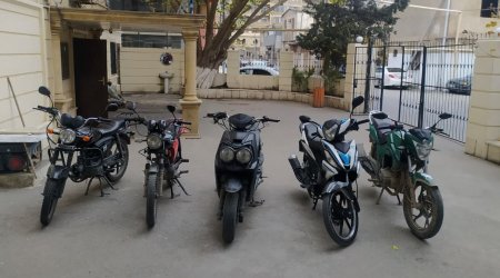 Yasamalda ƏMƏLİYYAT - Moped oğruları saxlanıldı – FOTO/VİDEO 