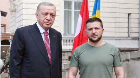 Ərdoğan Zelenski ilə telefonla danışdı - FOTO