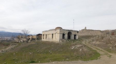 Malıbəyli məscidinin qalıqları aşkar edildi - FOTO