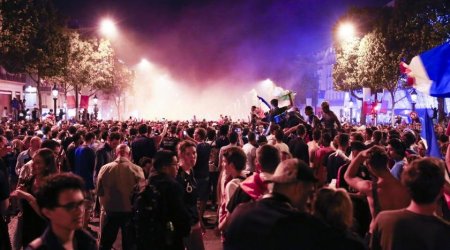 Fransada iğtişaş: Final matçından sonra 227 nəfər saxlanıldı - VİDEO