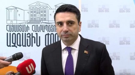 Ermənistan parlamentinin sədri Rusiyanı tənqid etdi: “Ya bacarmır, ya da istəmir”