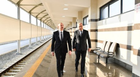 Prezident metronun “Xocəsən” elektrik deposunun və stansiyasının açılışında iştirak edib - FOTO