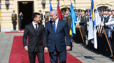 Netanyahu Zelenskidən nəyi xahiş edib?