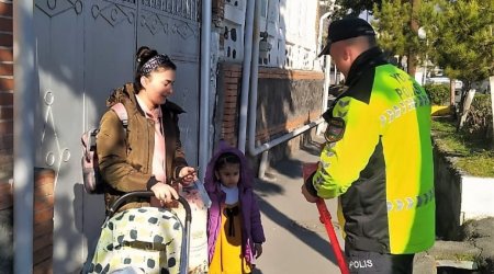 DYP əməkdaşlarından uşaqlara hədiyyə - FOTO