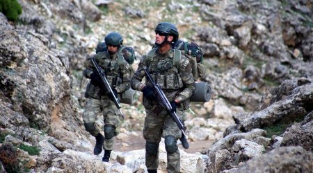 Türkiyə ordusu Suriyada 10 kürd terrorçusunu MƏHV ETDİ