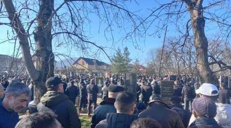 Partlayışda həlak olan polis əməkdaşı Qubada dəfn olundu – ÖZƏL - FOTO