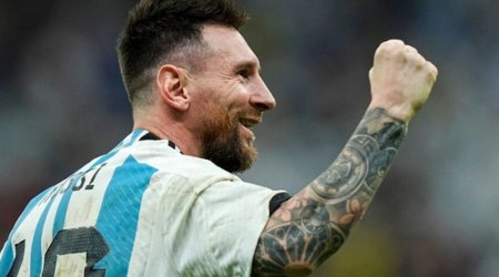Messi ilin idmançısı seçildi