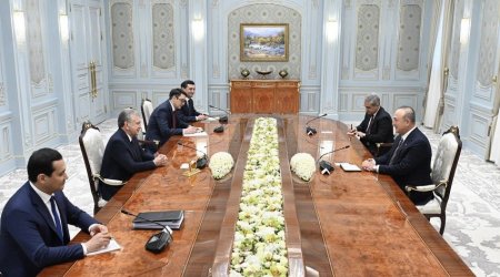 Çavuşoğlu Özbəkistan Prezidenti ilə strateji əməkdaşlıqdan DANIŞDI 