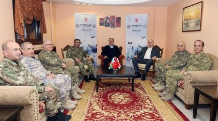 Türkiyə, Azərbaycan və Gürcüstan müdafiə nazirlərinin üçtərəfli görüşü KEÇİRİLDİ – FOTO/VİDEO 