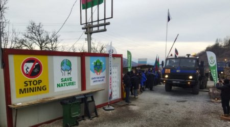 Sülhməramlıların 7 avtomobili Laçın yolundan keçdi – FOTO