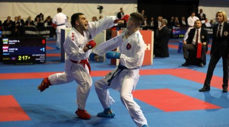 4 karateçimiz Avropa çempionatında finala çıxdı