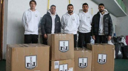 “Neftçi” klubu da Türkiyəyə yardım göndərdi - FOTO