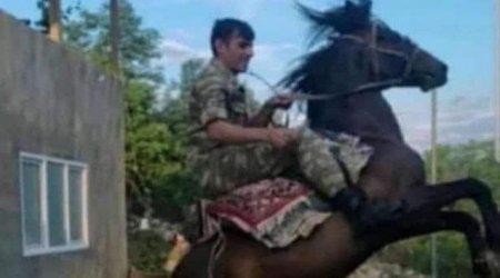 Ordumuzun hərbçisi qar uçqununa düşərək öldü - VİDEO