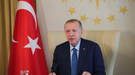 Ərdoğan İsrailin xarici işlər naziri ilə görüşdü