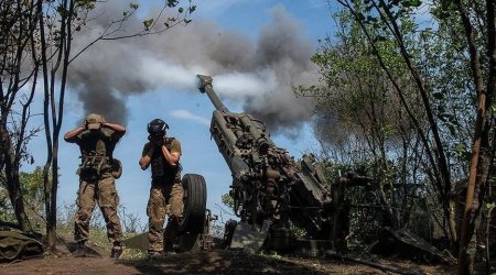 Rusiya Xarkov vilayətində geniş hücuma keçdi - FOTO