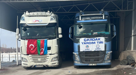 Xaçmazlıların humanitar yardımı Türkiyəyə ÇATDI – FOTO/VİDEO 