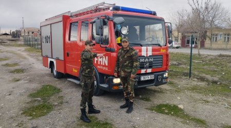 Kürdəmirdə bomba HƏYƏCANI – FOTO 