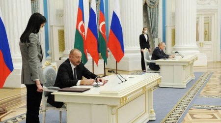 Rusiya ilə MÜQAVİLƏNİN 1 İLİ: “Moskva imzaladığı sənədə sadiqlik nümayiş etdirmir”